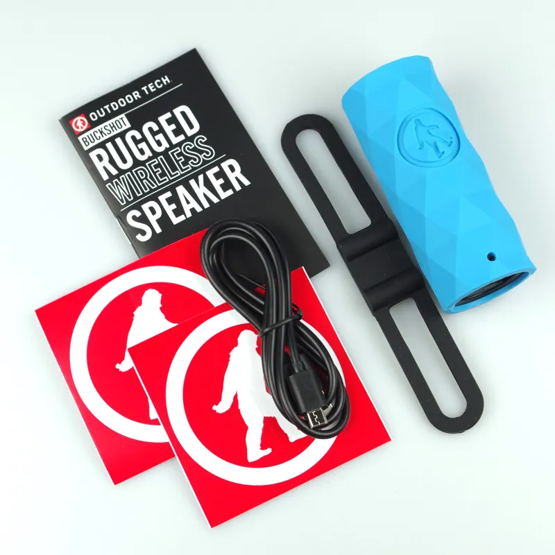 Outdoor Tech Buckshot speaker blue-7