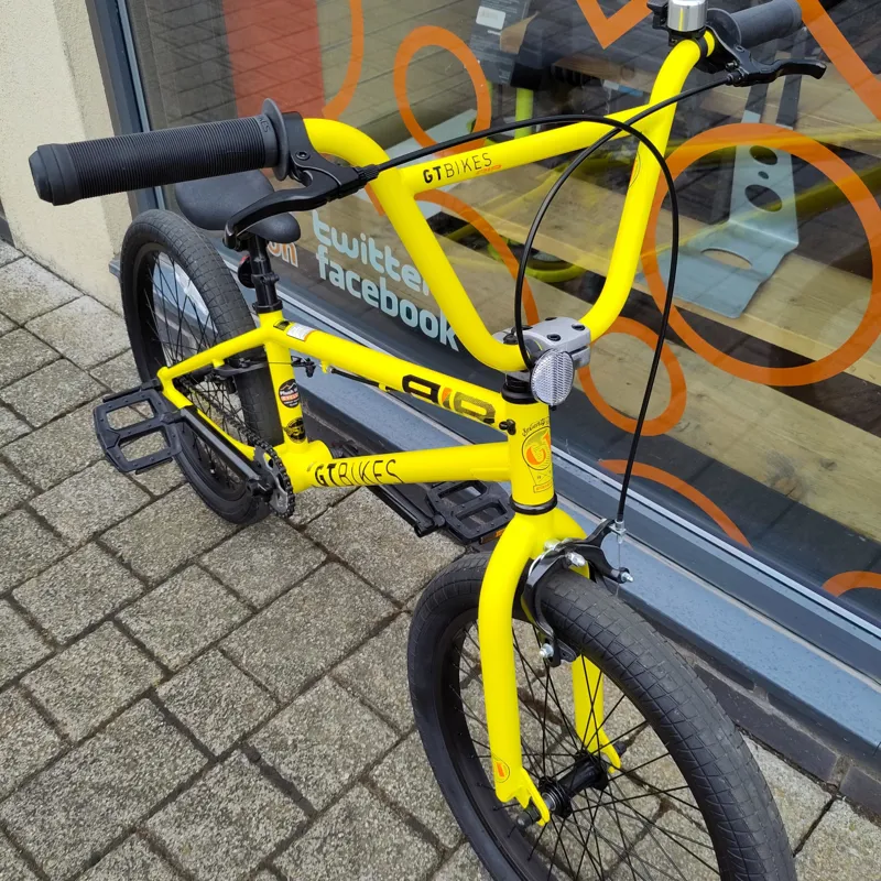 2023 GT Air BMX Yellow Steel BMX Ex-Display-3