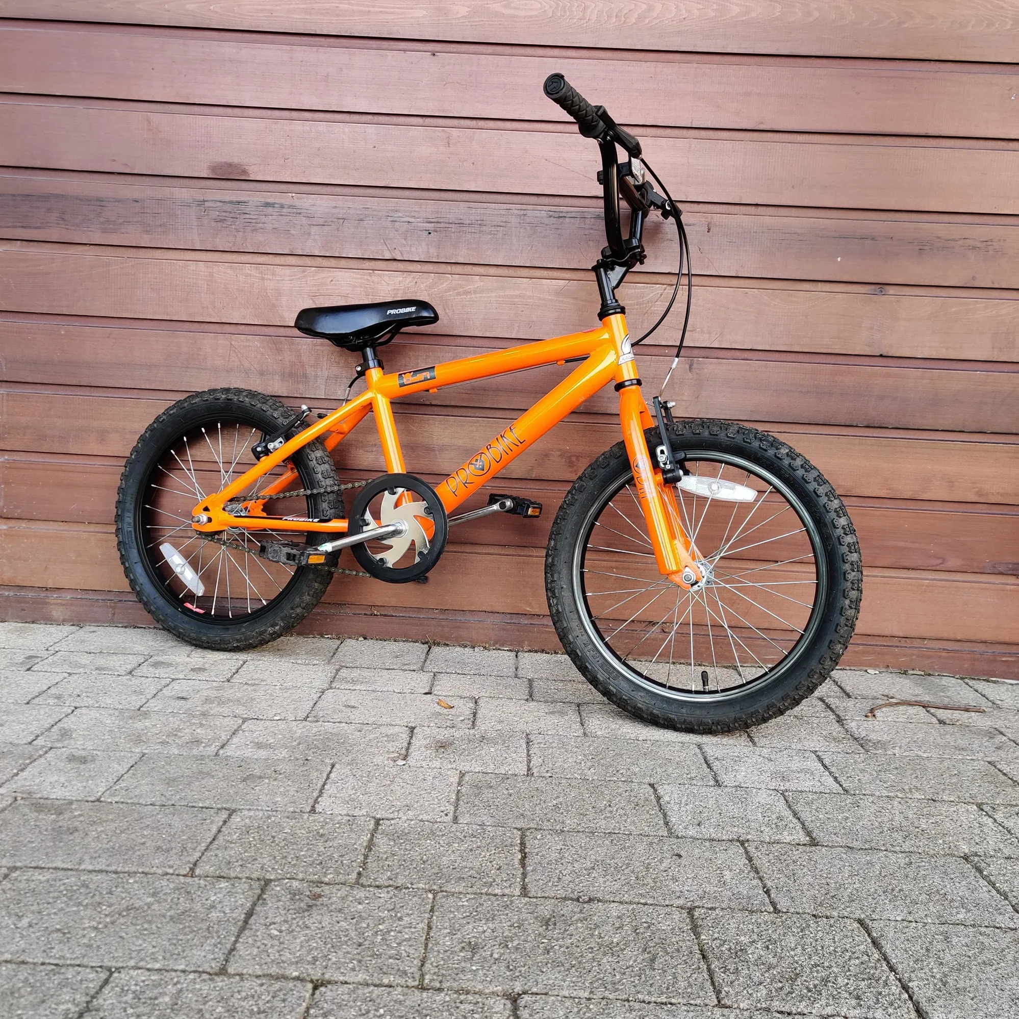 PreLoved Used Pro Bike Odin 18 inch Orange childrens Bicycle