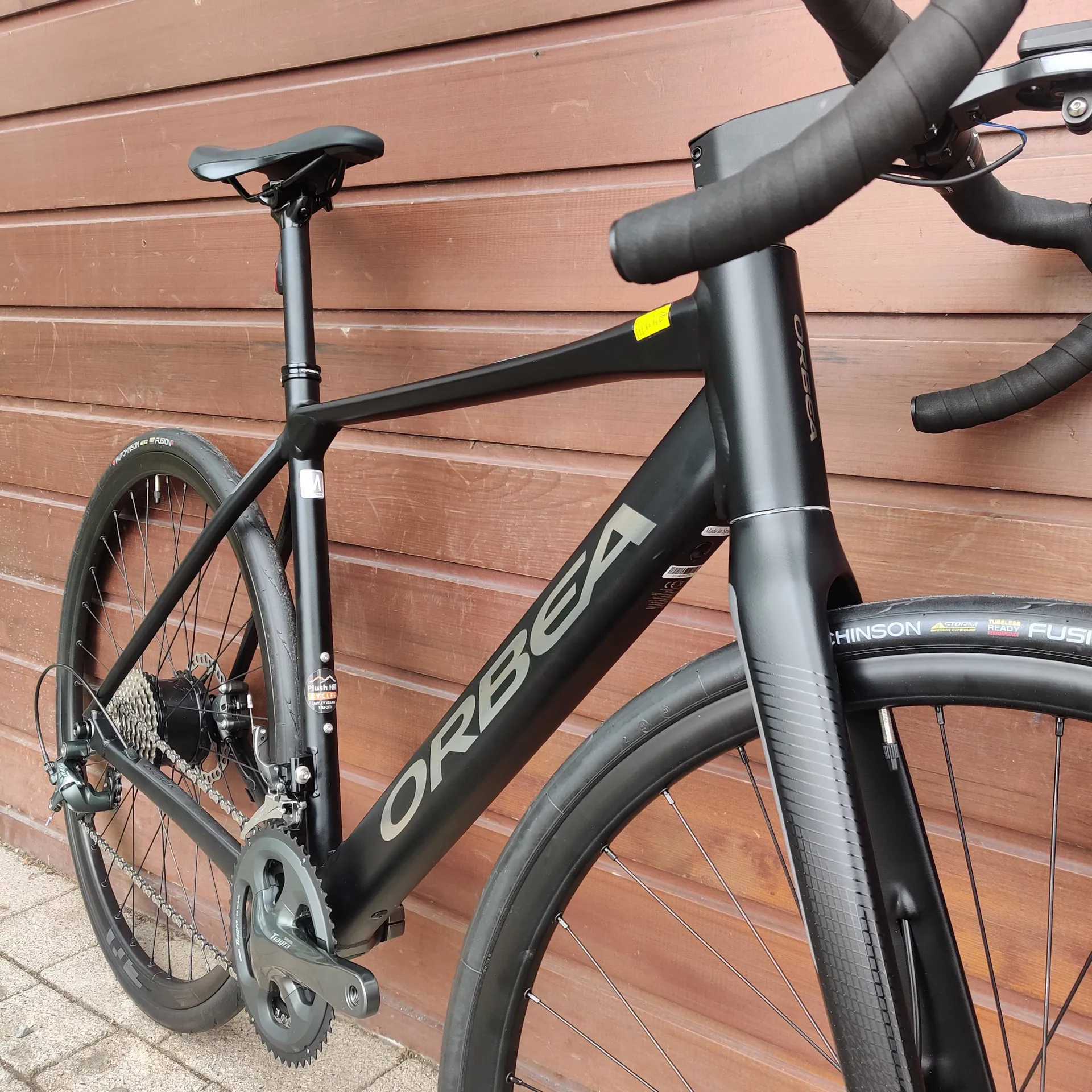 2022 Orbea Gain D40 Aluminium Electric Road bike Black Titanium Medium