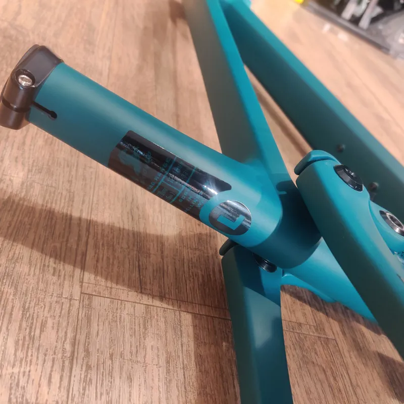 2022 Transition Spur Carbon Mountain Bike Frame in Green-6