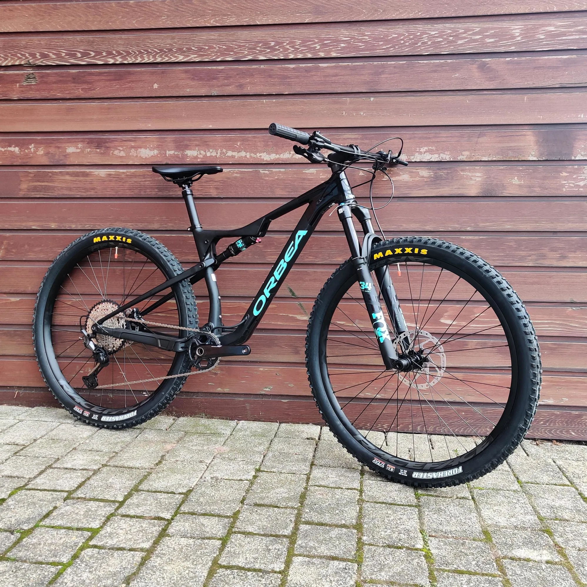 Orbea OIZ H10 TR MTB Full Suspension Medium Black GREEN