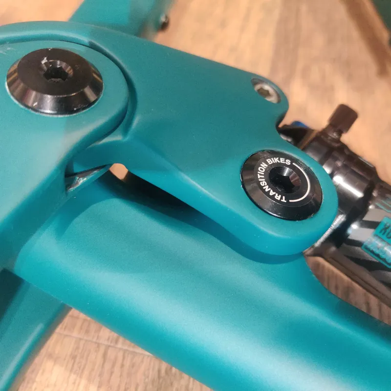 2022 Transition Spur Carbon Mountain Bike Frame in Green-5