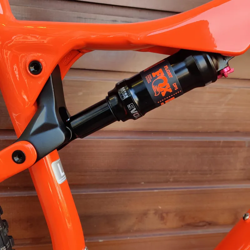 2022 Orbea Oiz H10 TR Aluminium Full Suspension MTB Orange - Black  Large -7