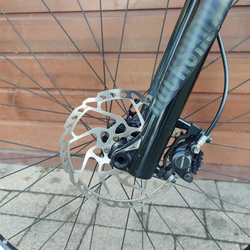 Pre Loved Saracen Kili Flyer Full Suspension Carbon MTB Black Silver 19inch Large -3