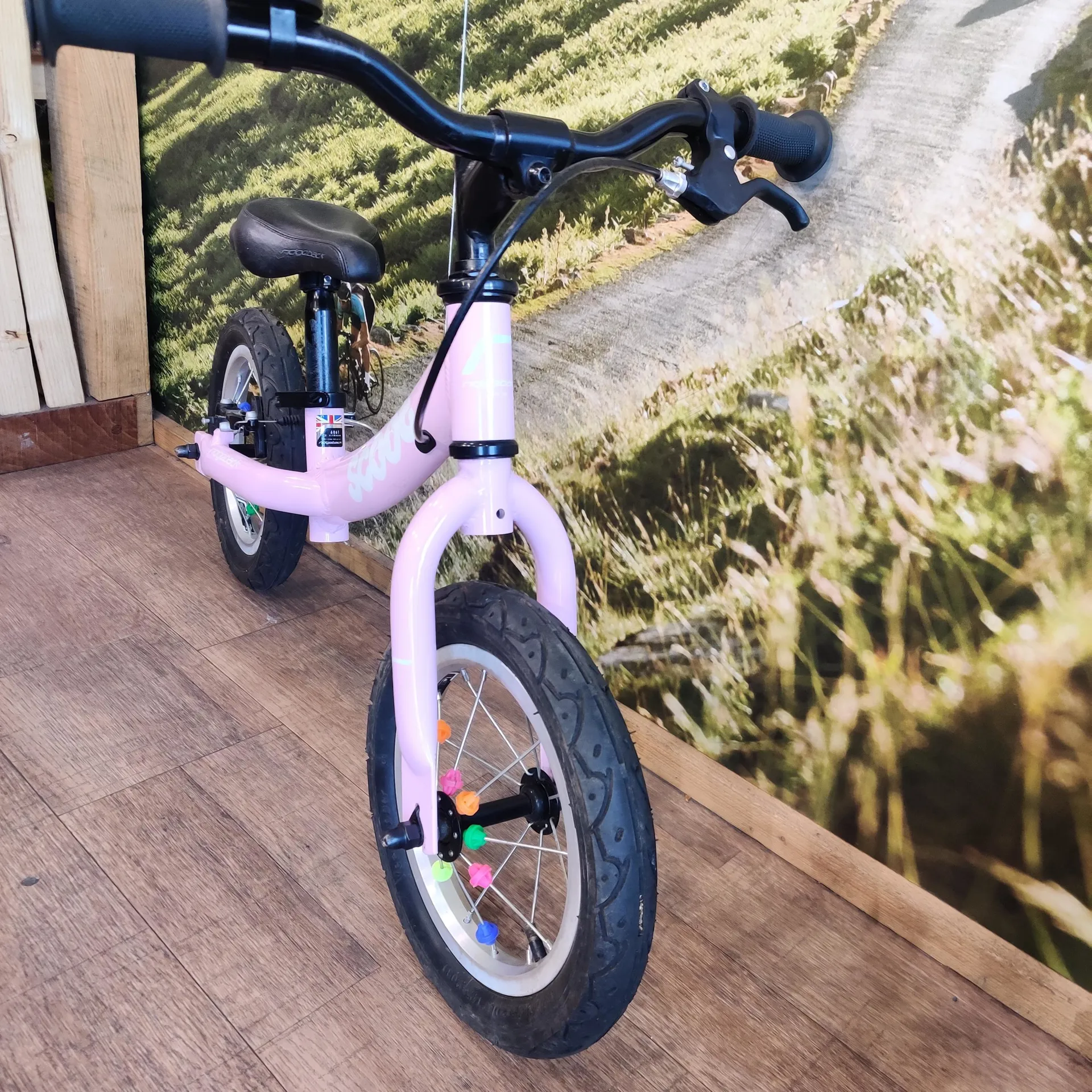 Used 2nd hand Scoot Balance Bike Pink
