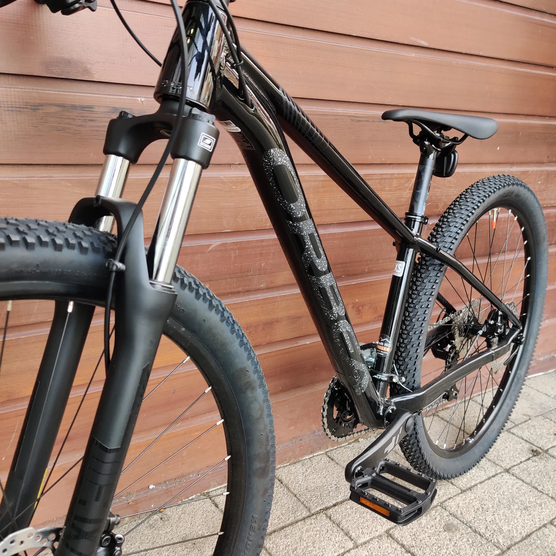 2022 Orbea Onna 27 50 HT Mountain Bike Black-Silver XS