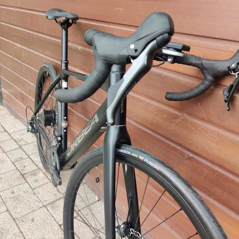 2022 Orbea Gain D40 Aluminium Electric Road bike Black-Titanium Medium-5