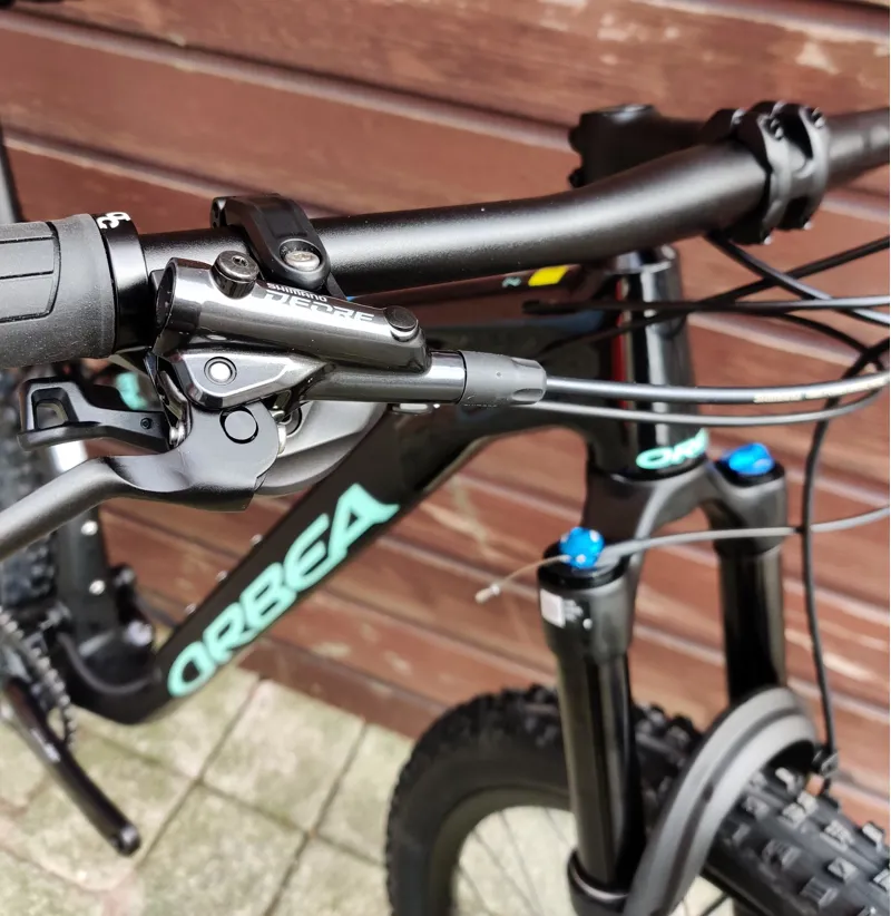 Orbea OIZ H10 TR Mountain Bike Medium Black/Ice Green-3