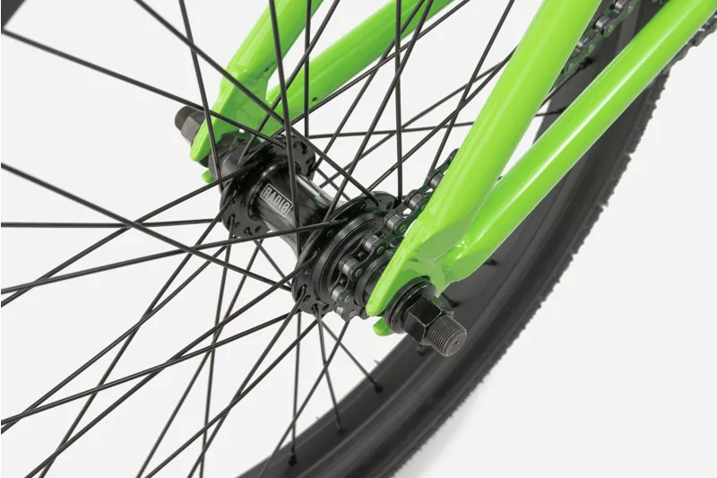 Neon green bmx sales bike