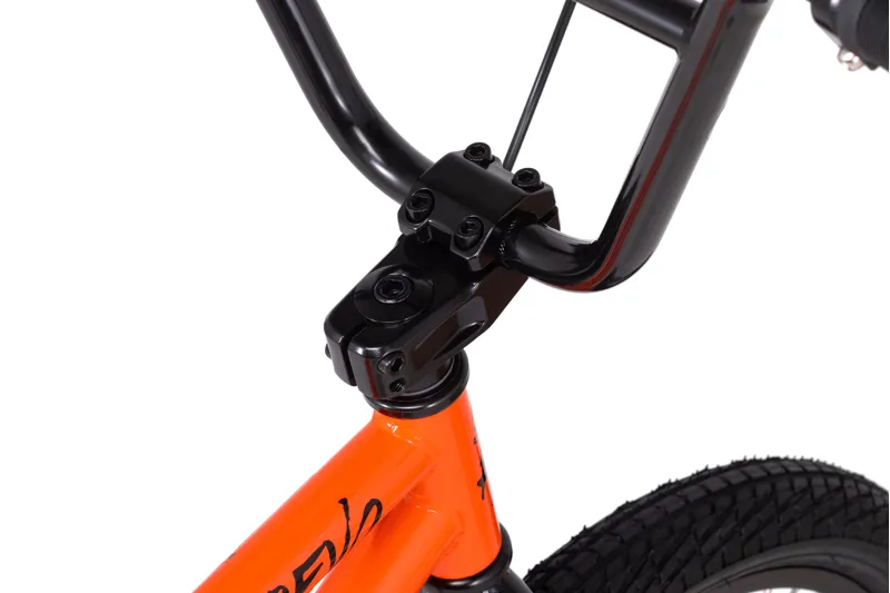 Black and orange bmx bike shop