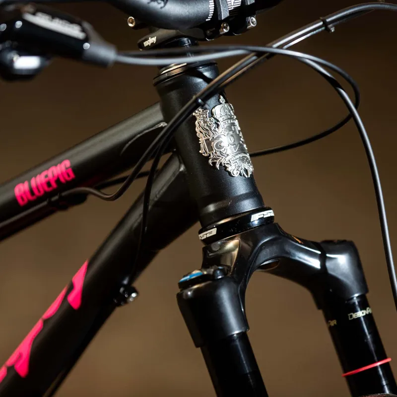2020 Ragley Blue Pig Steel Mountain Bike Chrome Pink-7