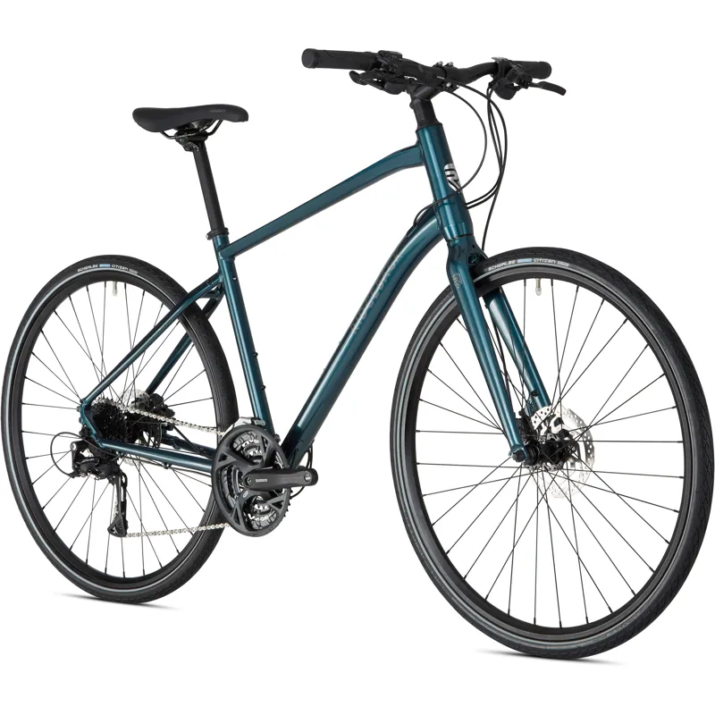 2020 Ridgeback Element Aluminum Hybrid Bike in Blue-1