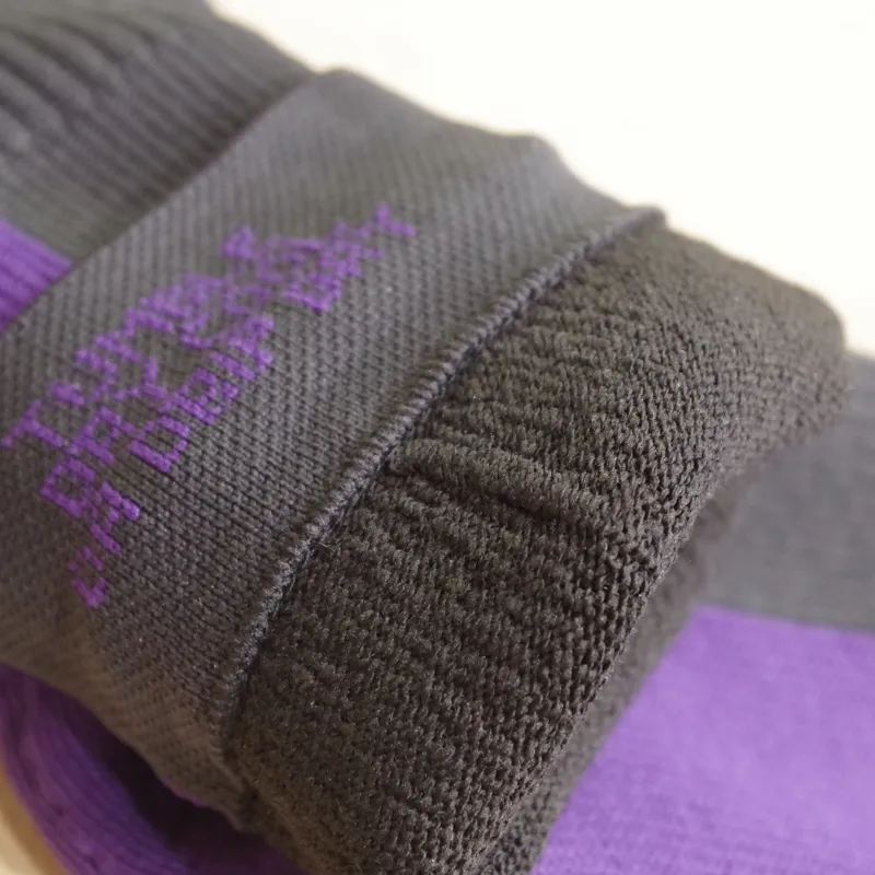 Sealskinz Hiking Mid Mid Grey/Purple Medium Waterproof socks-4