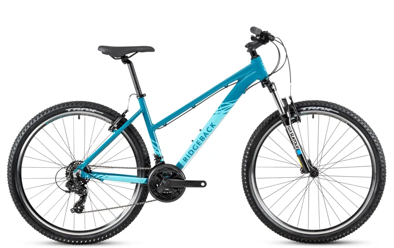 2020 Ridgeback Terrain 2 Open Frame Mountain Bike in Blue-1