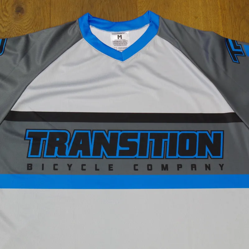 Transition Bikes Throwback Jersey 2016 Blue/Grey