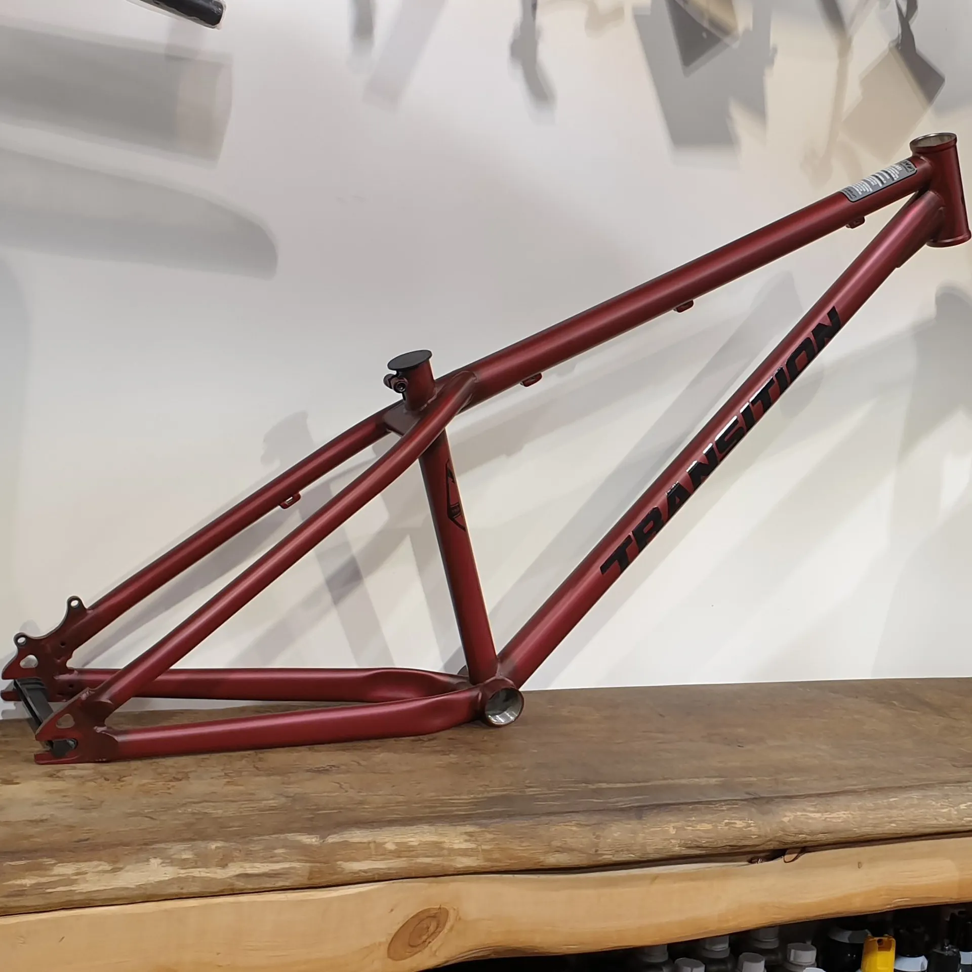 Transition PBJ Frame Set - Transparent Red