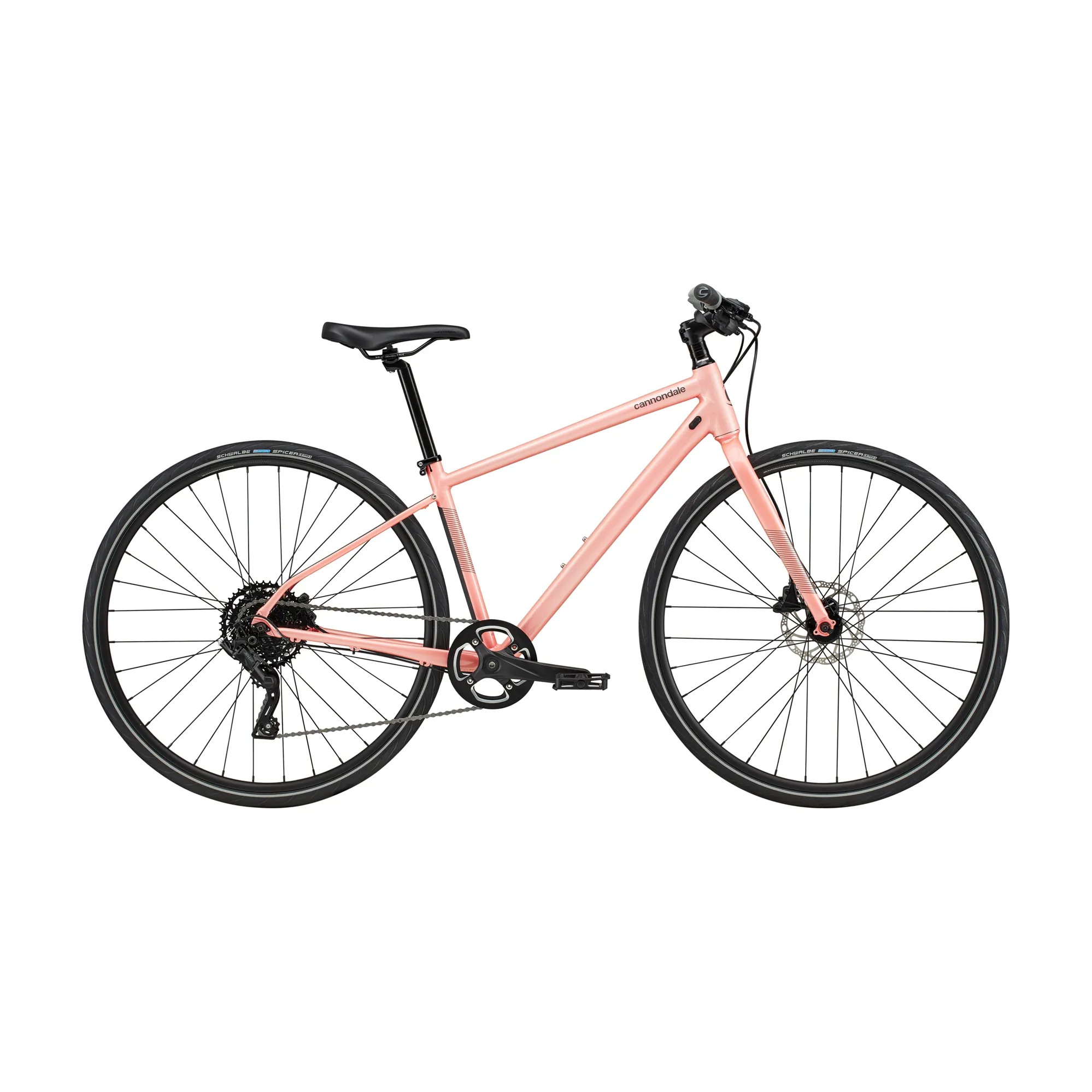 Cannondale Quick Disc Womens Hybrid Bike in Pink