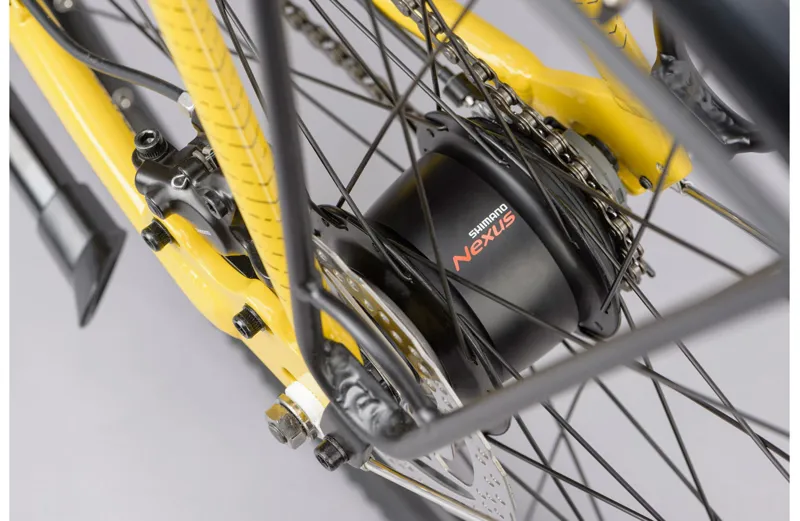 2021 Genesis Brixton Aluminium Hybrid Bike Yellow-3