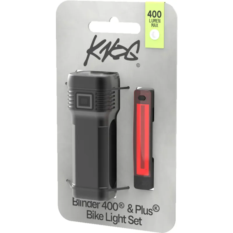 KNOG LIGHT Blinder Pro 400 Plus Lighset Black twin pack-2