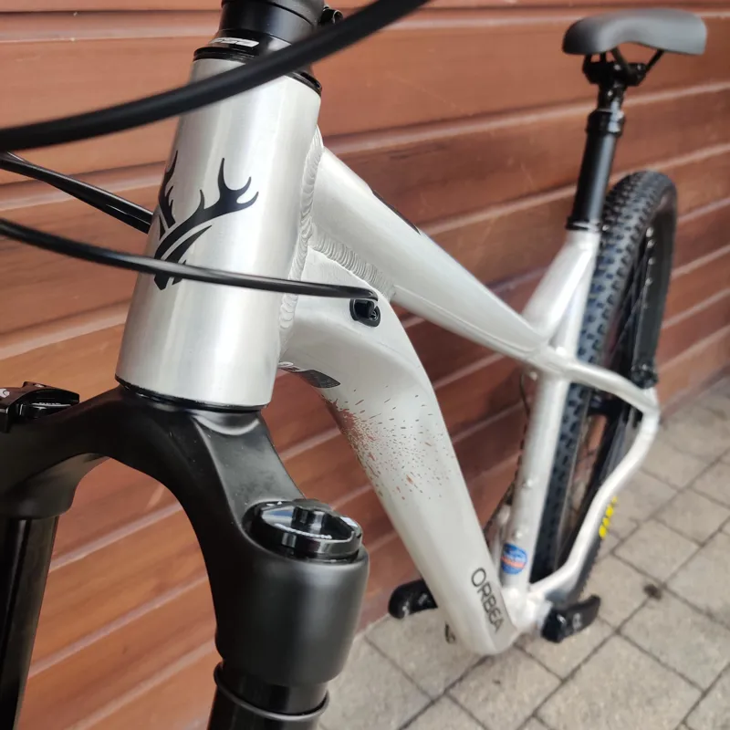 2023 Orbea Laufey H10 Aluminium Hardtail Mountain Bike Silver Medium-9