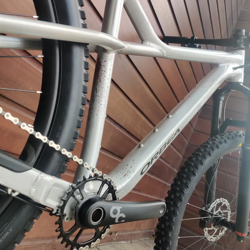 2023 Orbea Laufey H10 Aluminium Hardtail Mountain Bike Silver Medium-5
