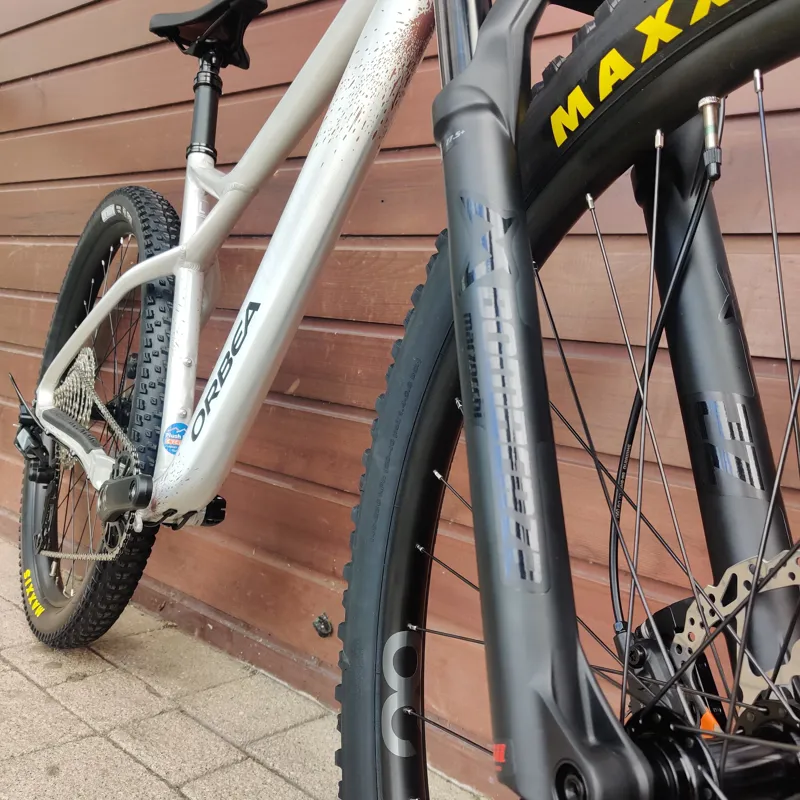 2023 Orbea Laufey H10 Aluminium Hardtail Mountain Bike Silver Medium-3