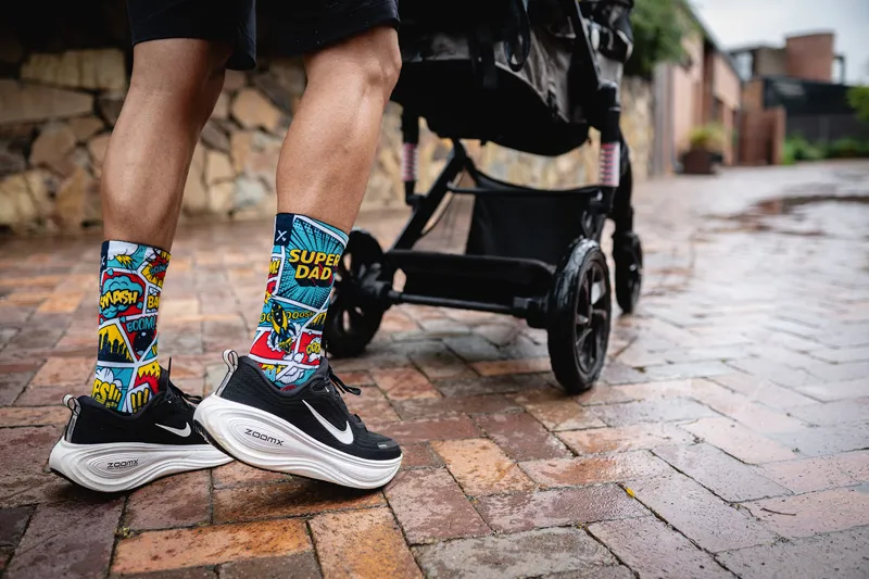 Sox Footwear Super Dad 6.0 Premium Crew Socks MUI COLOURED-2