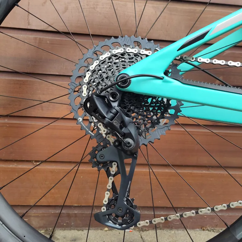 2023 Transition Spur GX Carbon Mountain Bike in Aqua-4