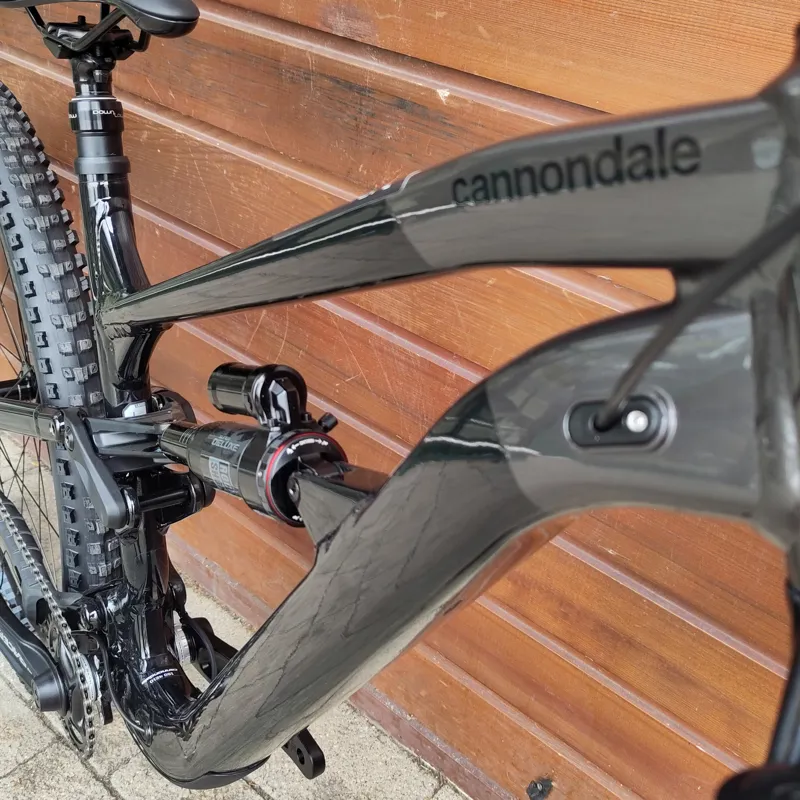 2024 Cannondale Habit LT 2 Aluminium Mountain Bike in Smoke Black-4