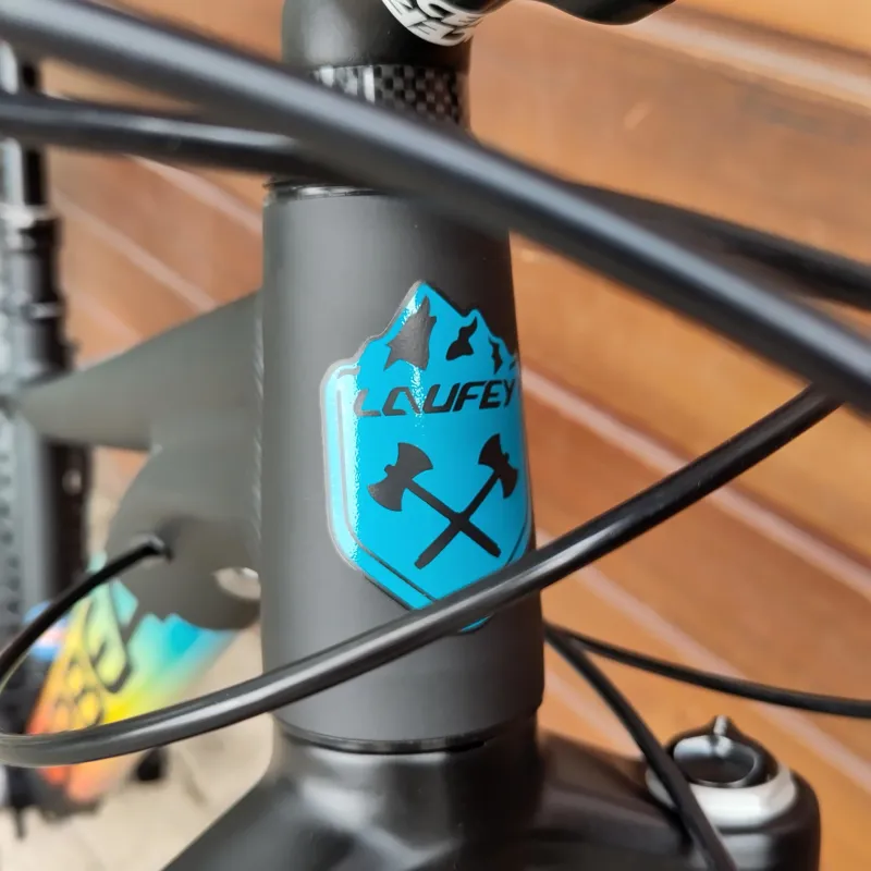 2023 Orbea Laufey Junior 27 H20 Aluminium Kids Mountain Bike Black-Red-8