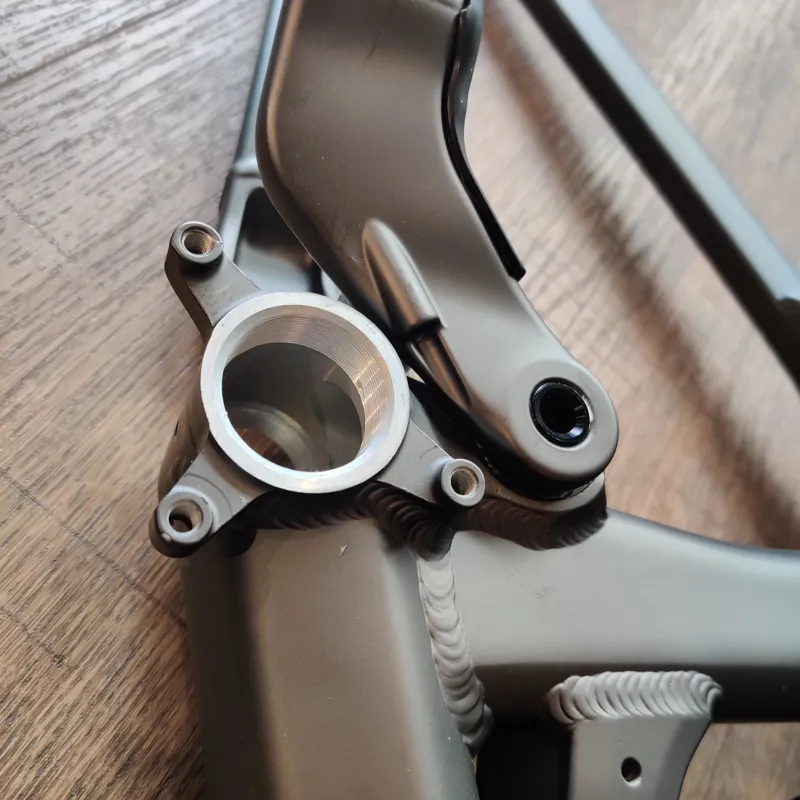 2022 Transition Sentinel Alloy MTB Frame Set in Black Powder-3