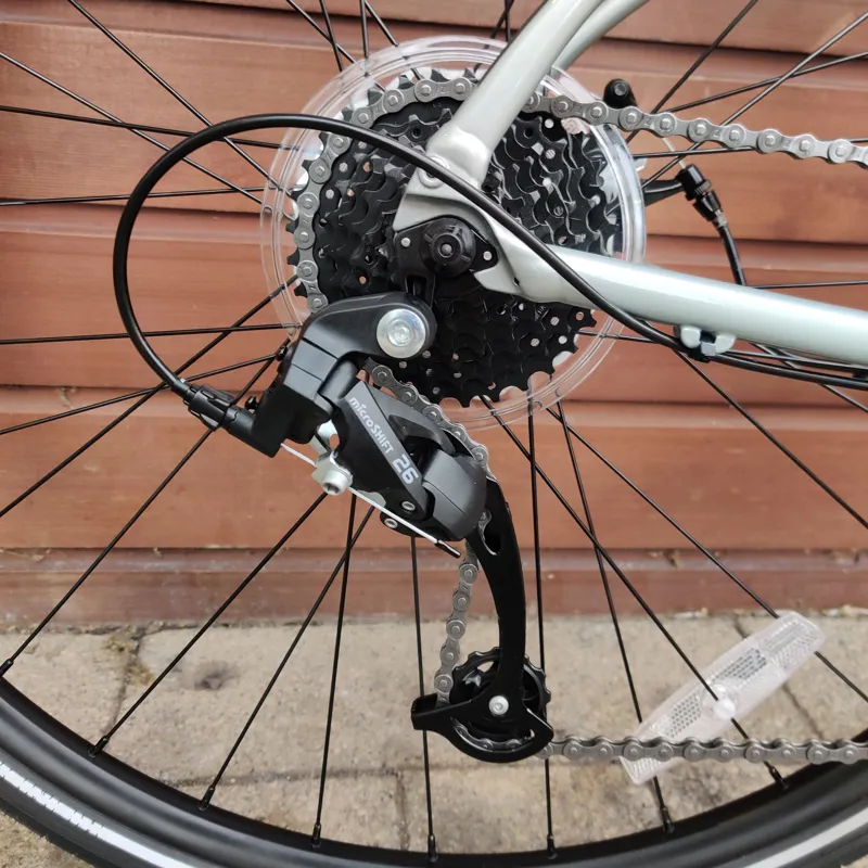 Cannondale Quick Disc 5 Remixte Hybrid Bike in Grey-5