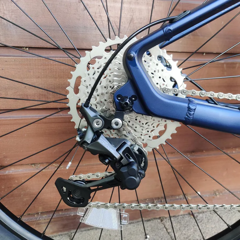 2022 Orbea Keram 30 Electric Mountain Bike Blue - RED Medium-3