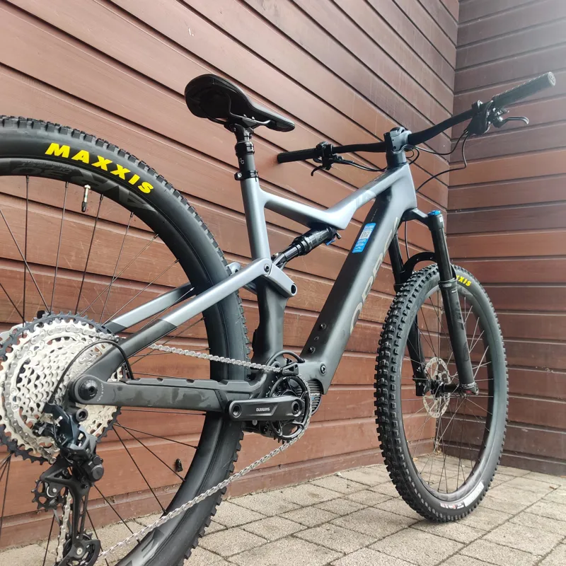 2023 Orbea Rise M20 Carbon Electric MTB Carbon/Grey 540wh battery-11
