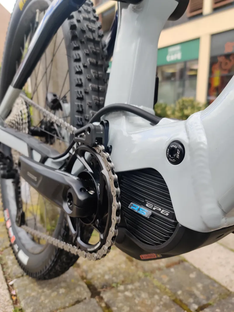 2023 Orbea Rise H20 Aluminium Electric MTB Grey/Blue Large-4