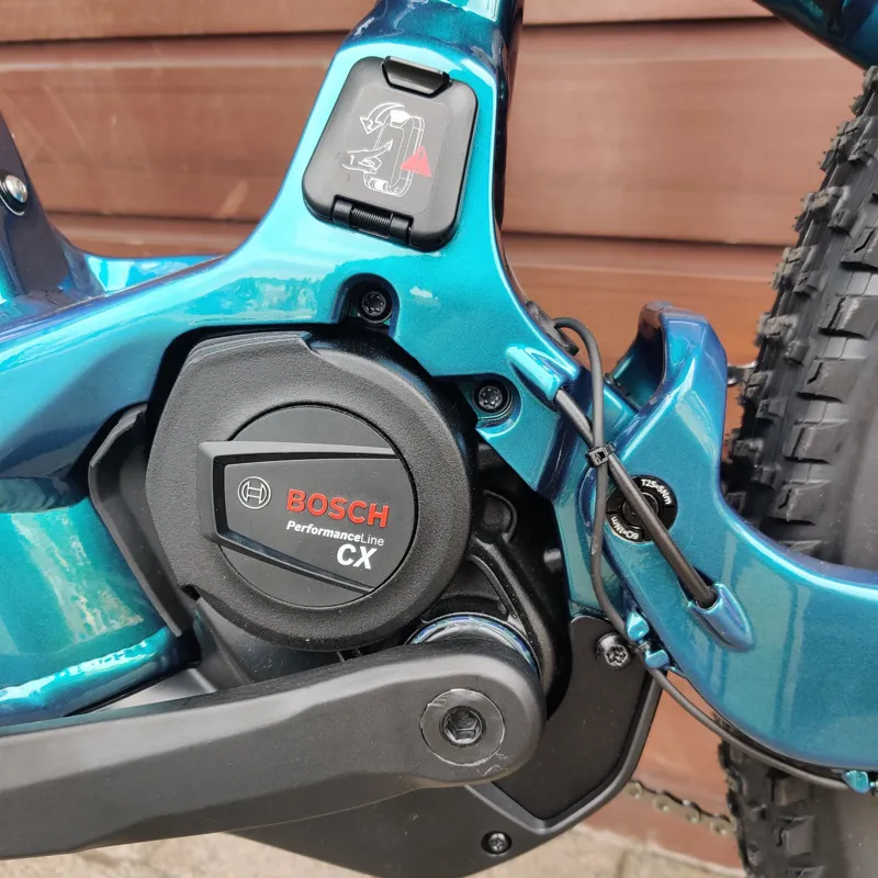 2022 Cannondale Moterra Neo 3 eMountain Bike Medium Teal-2