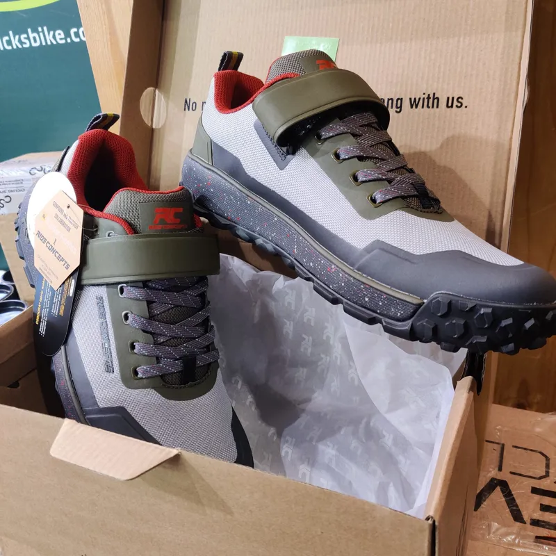 Ride Concepts Tallac Clip Shoes 2022 Grey/ Olive uk