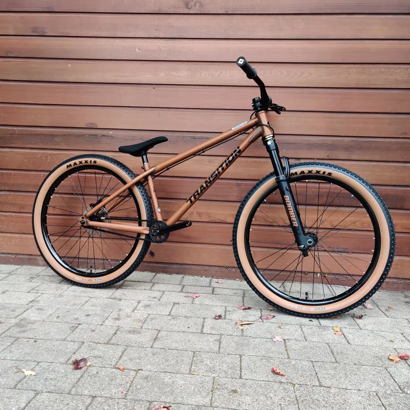 2023 Transition PBJ Steel Hardtail Complete Bike Transparent Copper Large