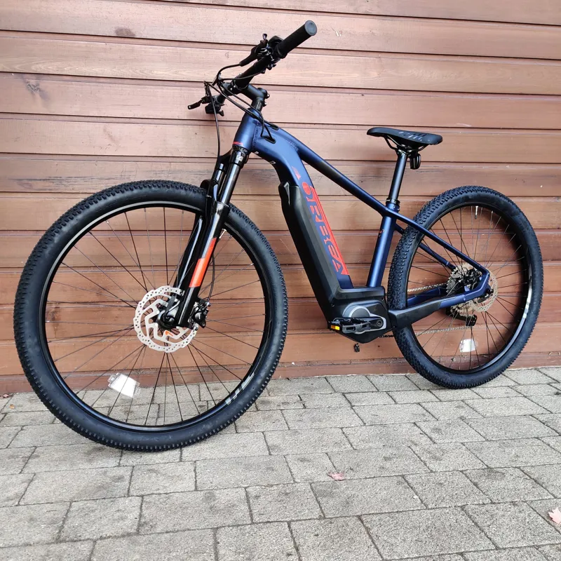2022 Orbea Keram 30 Electric Mountain Bike Blue - RED Medium-4