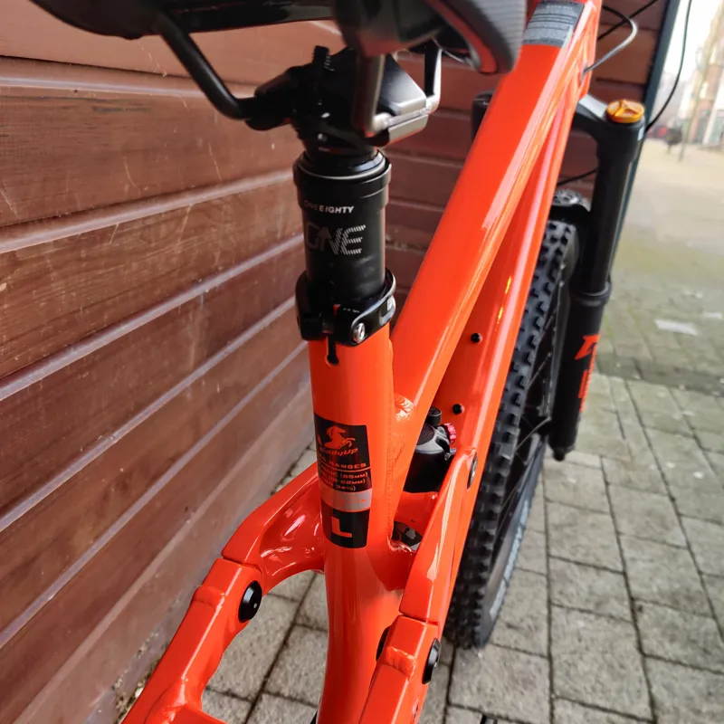 Transition Spire Alloy MTB NX Complete Bike Factory Orange-5