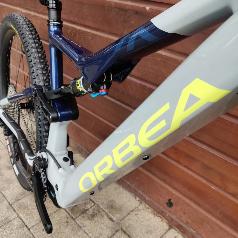 2023 Orbea Rise H20 Aluminium Electric MTB Grey/Blue Large-5