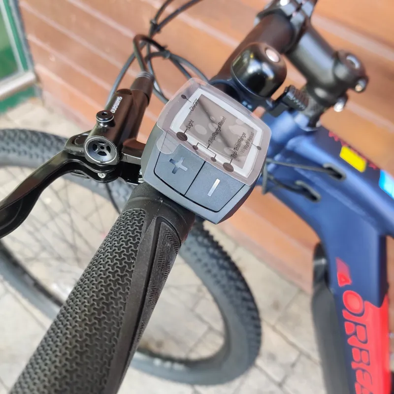 2022 Orbea Keram 30 Electric Mountain Bike Blue - RED Medium-8