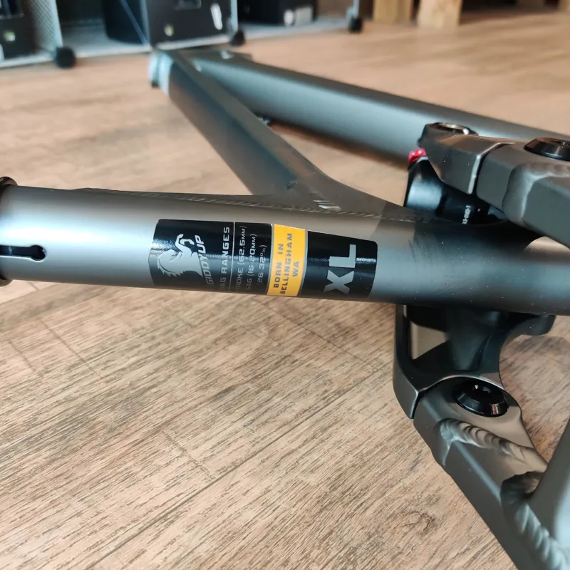 2022 Transition Sentinel Alloy MTB Frame Set in Black Powder-4