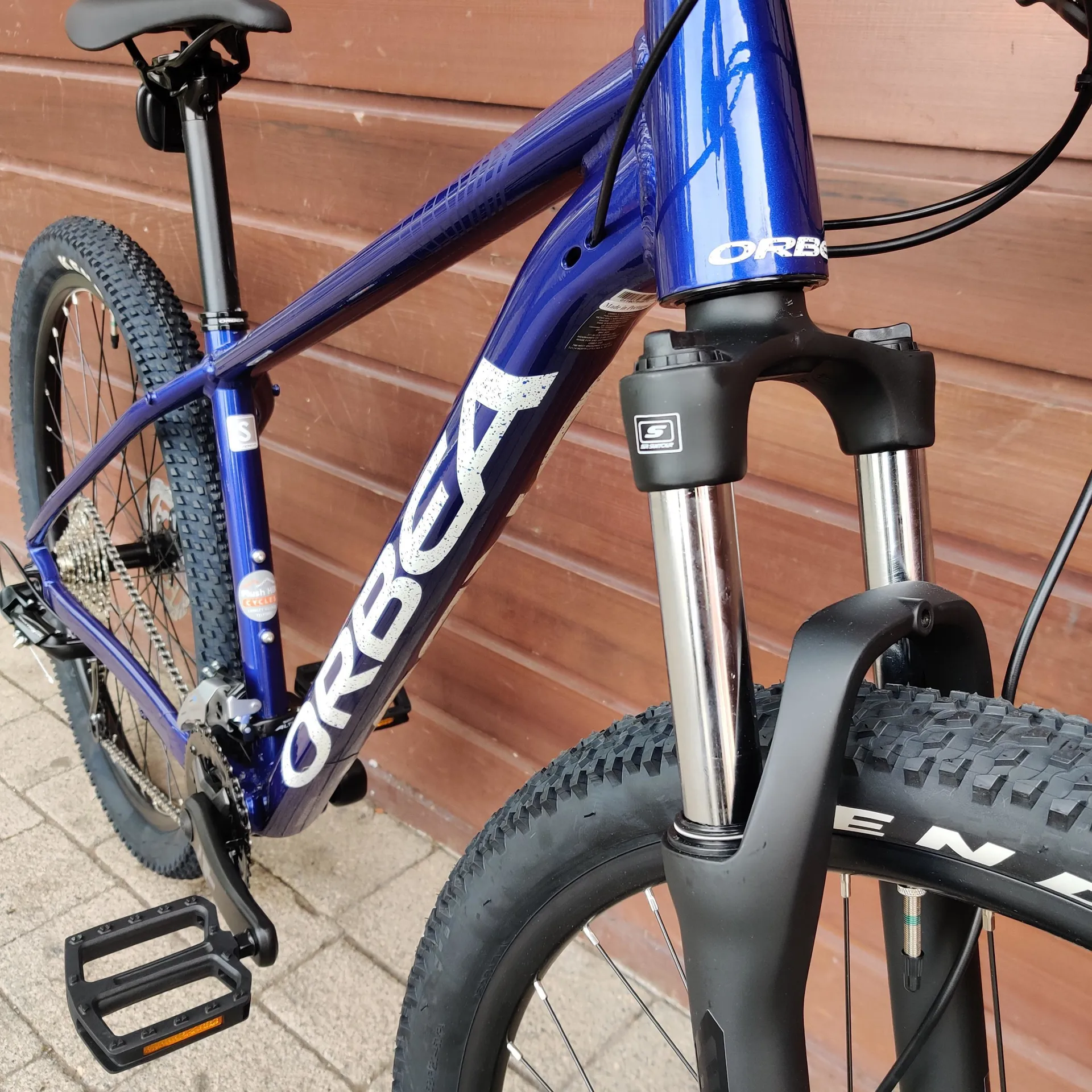 2022 Orbea Onna 27 50 Aluminium Hardtail MTB Violet Blue White Extra Small
