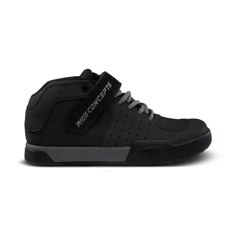 Ride Concepts Wildcat Youth Shoes in Black-1