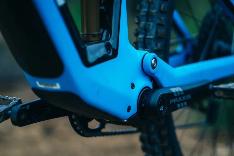 Transition Relay Carbon GX Electric Mountain Bike in Tr Blue-6
