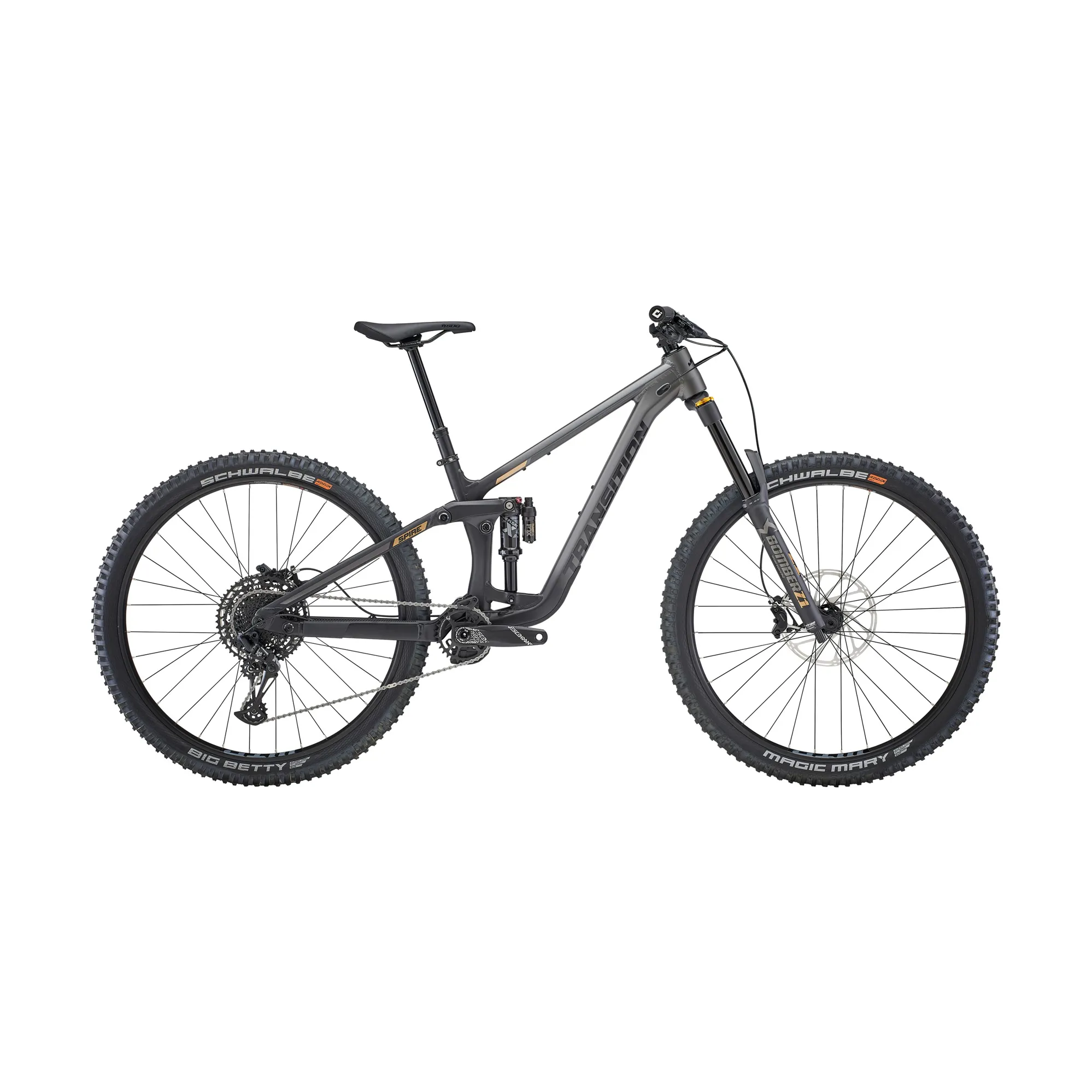 Transition Spire Alloy MTB Complete Bike To Black
