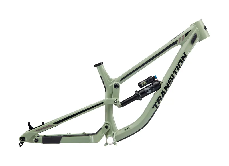 2023 Transition TR11 Alloy DH Frame Set Misty Green