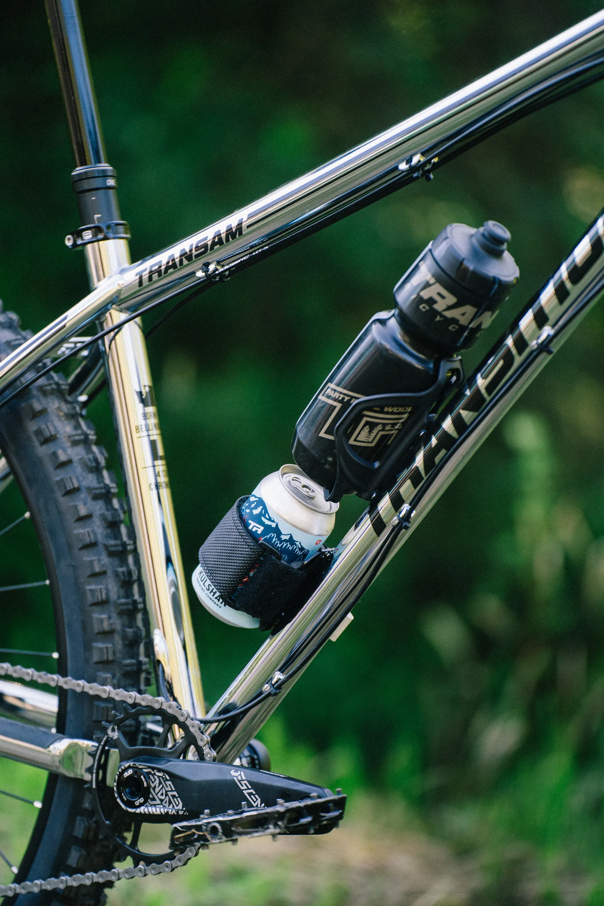 Transition TransAm Steel Hardtail MTB Complete Bike Chrome